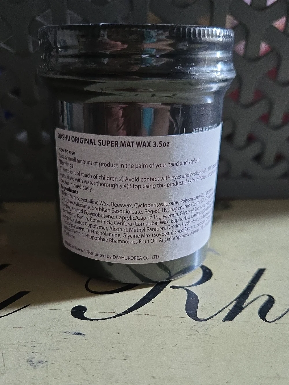 Dashu Original Super Mat Wax